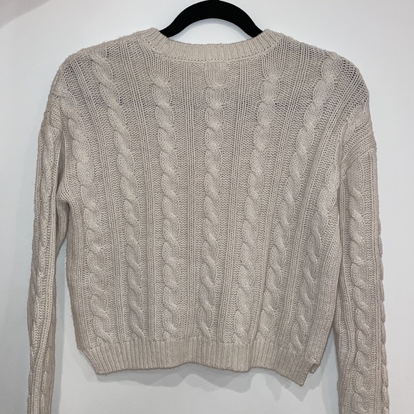 Garage cable knit sweater - Picture 2 of 4
